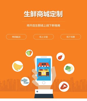 生鮮批發(fā)商城開發(fā)水果商城系統(tǒng)定制積分拼團(tuán)系統(tǒng)公眾號(hào)制作-旺鋪貓